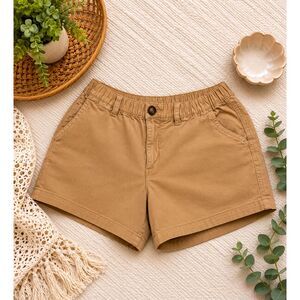 Chubbies Originals Khaki Elastic Waist Chino Shorts 4" Inseam Men's Large